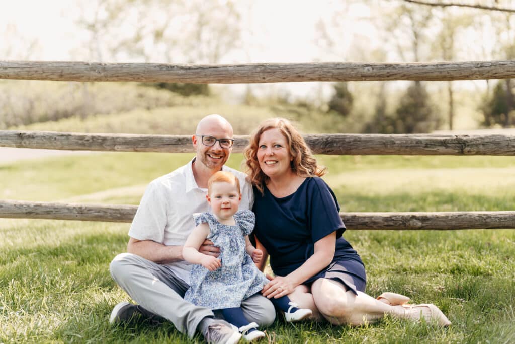 Mohs owners with child